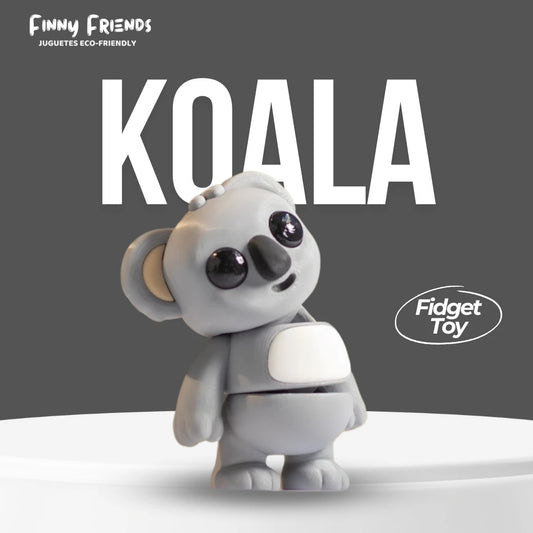 Koala articulado 3D para niños – Juguete ecológico