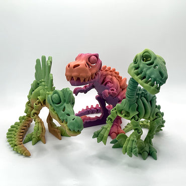 Pack Aventuras Medianas: T-Rex + Spinosaurus + Velociraptor